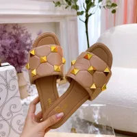 Cheap Valentino Slippers For Women #1340981 Replica Wholesale [$88.00 USD] [ITEM#1340981] on Replica Valentino Slippers