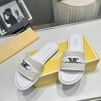 Cheap Michael Kors Slippers For Women #1341002 Replica Wholesale [$76.00 USD] [ITEM#1341002] on Replica Michael Kors Slippers