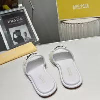 Cheap Michael Kors Slippers For Women #1341002 Replica Wholesale [$76.00 USD] [ITEM#1341002] on Replica Michael Kors Slippers