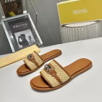 Cheap Michael Kors Slippers For Women #1341003 Replica Wholesale [$76.00 USD] [ITEM#1341003] on Replica Michael Kors Slippers