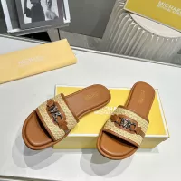 Cheap Michael Kors Slippers For Women #1341003 Replica Wholesale [$76.00 USD] [ITEM#1341003] on Replica Michael Kors Slippers