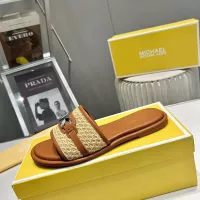 Cheap Michael Kors Slippers For Women #1341003 Replica Wholesale [$76.00 USD] [ITEM#1341003] on Replica Michael Kors Slippers
