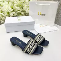 Cheap Christian Dior Slippers For Women #1341028 Replica Wholesale [$82.00 USD] [ITEM#1341028] on Replica Christian Dior Slippers
