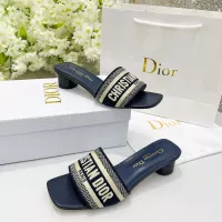 Cheap Christian Dior Slippers For Women #1341028 Replica Wholesale [$82.00 USD] [ITEM#1341028] on Replica Christian Dior Slippers