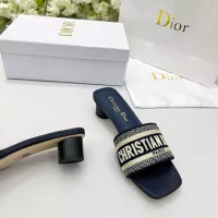 Cheap Christian Dior Slippers For Women #1341028 Replica Wholesale [$82.00 USD] [ITEM#1341028] on Replica Christian Dior Slippers