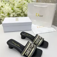 Cheap Christian Dior Slippers For Women #1341029 Replica Wholesale [$82.00 USD] [ITEM#1341029] on Replica Christian Dior Slippers
