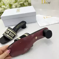 Cheap Christian Dior Slippers For Women #1341029 Replica Wholesale [$82.00 USD] [ITEM#1341029] on Replica Christian Dior Slippers