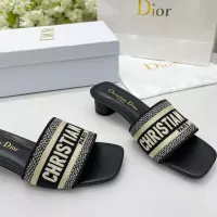 Cheap Christian Dior Slippers For Women #1341029 Replica Wholesale [$82.00 USD] [ITEM#1341029] on Replica Christian Dior Slippers