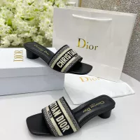Cheap Christian Dior Slippers For Women #1341029 Replica Wholesale [$82.00 USD] [ITEM#1341029] on Replica Christian Dior Slippers
