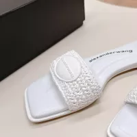 Cheap Alexander Wang Slippers For Women #1341066 Replica Wholesale [$100.00 USD] [ITEM#1341066] on Replica Alexander Wang Slippers