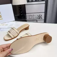Cheap Christian Dior Slippers For Women #1341074 Replica Wholesale [$85.00 USD] [ITEM#1341074] on Replica Christian Dior Slippers