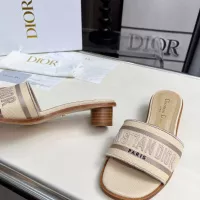 Cheap Christian Dior Slippers For Women #1341074 Replica Wholesale [$85.00 USD] [ITEM#1341074] on Replica Christian Dior Slippers