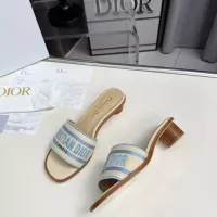 Cheap Christian Dior Slippers For Women #1341075 Replica Wholesale [$85.00 USD] [ITEM#1341075] on Replica Christian Dior Slippers