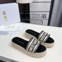 Cheap Christian Dior Slippers For Women #1341078 Replica Wholesale [$82.00 USD] [ITEM#1341078] on Replica Christian Dior Slippers