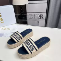 Cheap Christian Dior Slippers For Women #1341079 Replica Wholesale [$82.00 USD] [ITEM#1341079] on Replica Christian Dior Slippers