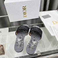 Cheap Christian Dior Slippers For Women #1341081 Replica Wholesale [$72.00 USD] [ITEM#1341081] on Replica Christian Dior Slippers
