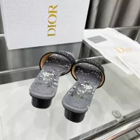 Cheap Christian Dior Slippers For Women #1341082 Replica Wholesale [$82.00 USD] [ITEM#1341082] on Replica Christian Dior Slippers