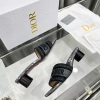 Cheap Christian Dior Slippers For Women #1341082 Replica Wholesale [$82.00 USD] [ITEM#1341082] on Replica Christian Dior Slippers