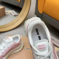 Cheap MIU MIU Casual Shoes For Women #1341095 Replica Wholesale [$102.00 USD] [ITEM#1341095] on Replica MIU MIU Casual Shoes