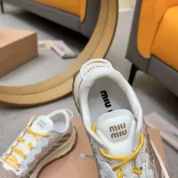 Cheap MIU MIU Casual Shoes For Women #1341096 Replica Wholesale [$102.00 USD] [ITEM#1341096] on Replica MIU MIU Casual Shoes