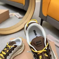 Cheap MIU MIU Casual Shoes For Women #1341097 Replica Wholesale [$102.00 USD] [ITEM#1341097] on Replica MIU MIU Casual Shoes