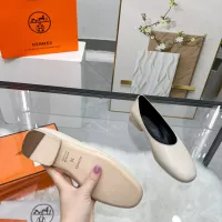 Cheap Hermes Flat Shoes For Women #1341100 Replica Wholesale [$98.00 USD] [ITEM#1341100] on Replica Hermes Flat Shoes