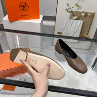 Cheap Hermes Flat Shoes For Women #1341102 Replica Wholesale [$98.00 USD] [ITEM#1341102] on Replica Hermes Flat Shoes