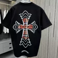 Cheap Chrome Hearts T-Shirts Short Sleeved For Unisex #1341145 Replica Wholesale [$41.00 USD] [ITEM#1341145] on Replica Chrome Hearts T-Shirts