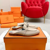 Cheap Hermes Slippers For Women #1341189 Replica Wholesale [$118.00 USD] [ITEM#1341189] on Replica Hermes Slippers
