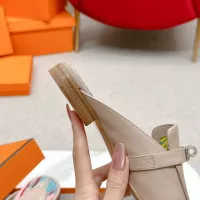 Cheap Hermes Slippers For Women #1341189 Replica Wholesale [$118.00 USD] [ITEM#1341189] on Replica Hermes Slippers