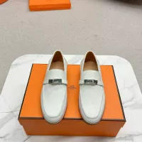Cheap Hermes Leather Shoes For Women #1341207 Replica Wholesale [$125.00 USD] [ITEM#1341207] on Replica Hermes Leather Shoes
