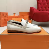 Cheap Hermes Leather Shoes For Women #1341208 Replica Wholesale [$125.00 USD] [ITEM#1341208] on Replica Hermes Leather Shoes