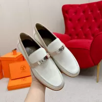 Cheap Hermes Leather Shoes For Women #1341208 Replica Wholesale [$125.00 USD] [ITEM#1341208] on Replica Hermes Leather Shoes