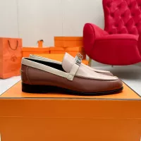 Cheap Hermes Leather Shoes For Women #1341209 Replica Wholesale [$125.00 USD] [ITEM#1341209] on Replica Hermes Leather Shoes