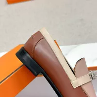 Cheap Hermes Leather Shoes For Women #1341209 Replica Wholesale [$125.00 USD] [ITEM#1341209] on Replica Hermes Leather Shoes