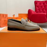 Cheap Hermes Leather Shoes For Women #1341210 Replica Wholesale [$125.00 USD] [ITEM#1341210] on Replica Hermes Leather Shoes