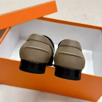 Cheap Hermes Leather Shoes For Women #1341210 Replica Wholesale [$125.00 USD] [ITEM#1341210] on Replica Hermes Leather Shoes