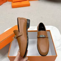 Cheap Hermes Leather Shoes For Women #1341211 Replica Wholesale [$125.00 USD] [ITEM#1341211] on Replica Hermes Leather Shoes