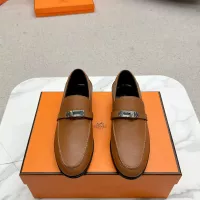 Cheap Hermes Leather Shoes For Women #1341211 Replica Wholesale [$125.00 USD] [ITEM#1341211] on Replica Hermes Leather Shoes