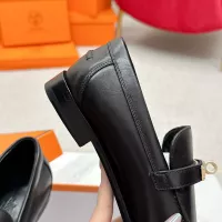 Cheap Hermes Leather Shoes For Women #1341213 Replica Wholesale [$125.00 USD] [ITEM#1341213] on Replica Hermes Leather Shoes