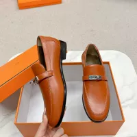 Cheap Hermes Leather Shoes For Women #1341214 Replica Wholesale [$125.00 USD] [ITEM#1341214] on Replica Hermes Leather Shoes