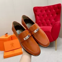 Cheap Hermes Leather Shoes For Women #1341214 Replica Wholesale [$125.00 USD] [ITEM#1341214] on Replica Hermes Leather Shoes