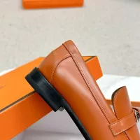 Cheap Hermes Leather Shoes For Women #1341214 Replica Wholesale [$125.00 USD] [ITEM#1341214] on Replica Hermes Leather Shoes