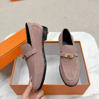Cheap Hermes Leather Shoes For Women #1341216 Replica Wholesale [$125.00 USD] [ITEM#1341216] on Replica Hermes Leather Shoes