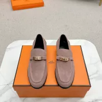 Cheap Hermes Leather Shoes For Women #1341216 Replica Wholesale [$125.00 USD] [ITEM#1341216] on Replica Hermes Leather Shoes