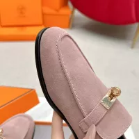 Cheap Hermes Leather Shoes For Women #1341216 Replica Wholesale [$125.00 USD] [ITEM#1341216] on Replica Hermes Leather Shoes