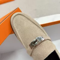 Cheap Hermes Leather Shoes For Women #1341217 Replica Wholesale [$125.00 USD] [ITEM#1341217] on Replica Hermes Leather Shoes