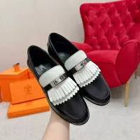 Cheap Hermes Leather Shoes For Women #1341219 Replica Wholesale [$125.00 USD] [ITEM#1341219] on Replica Hermes Leather Shoes