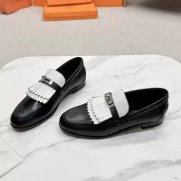 Cheap Hermes Leather Shoes For Women #1341219 Replica Wholesale [$125.00 USD] [ITEM#1341219] on Replica Hermes Leather Shoes