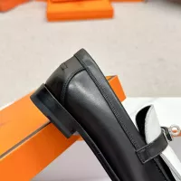 Cheap Hermes Leather Shoes For Women #1341219 Replica Wholesale [$125.00 USD] [ITEM#1341219] on Replica Hermes Leather Shoes
